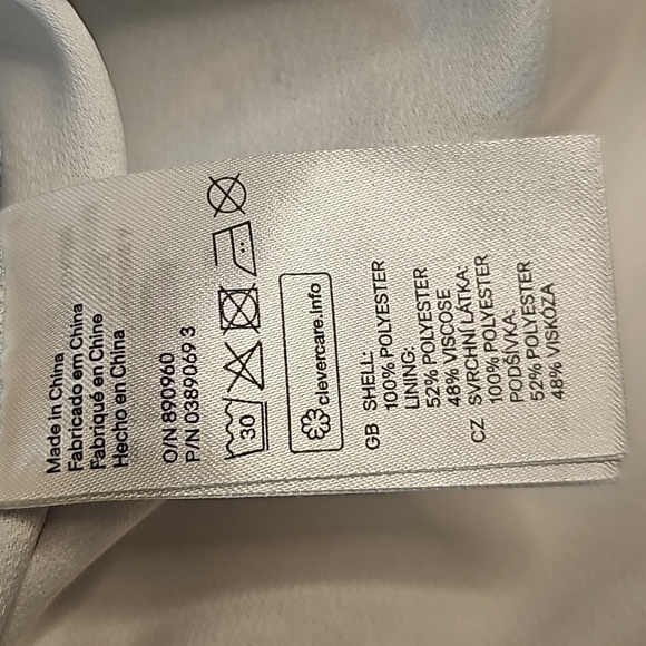 H&M Women Jumpsuit, Size 8, Color: Blue, Off white, orange - Picture 12 of 12